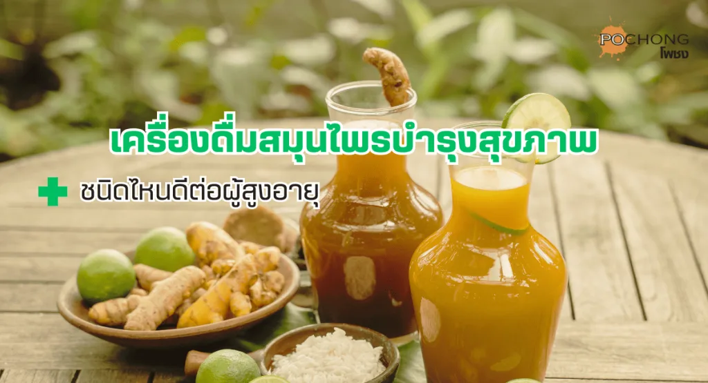 เครื่องดื่มสมุนไพรบำรุงสุขภาพ